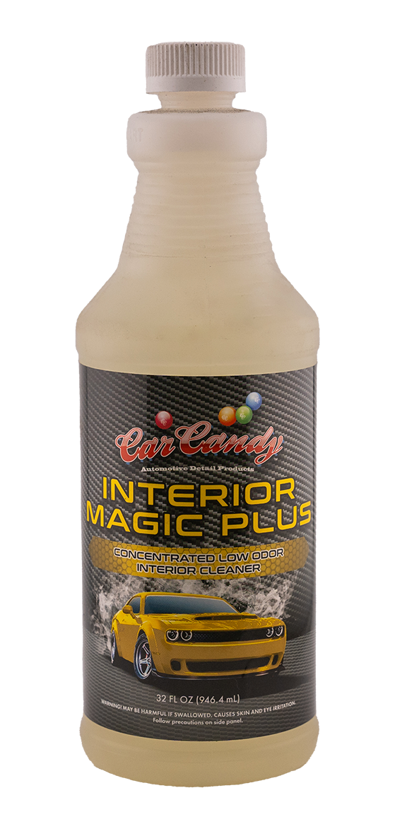 INTERIOR MAGIC PLUS CONCENTRATED INTERIOR CLEANER *LOW ODOR FORMULA* -1QT