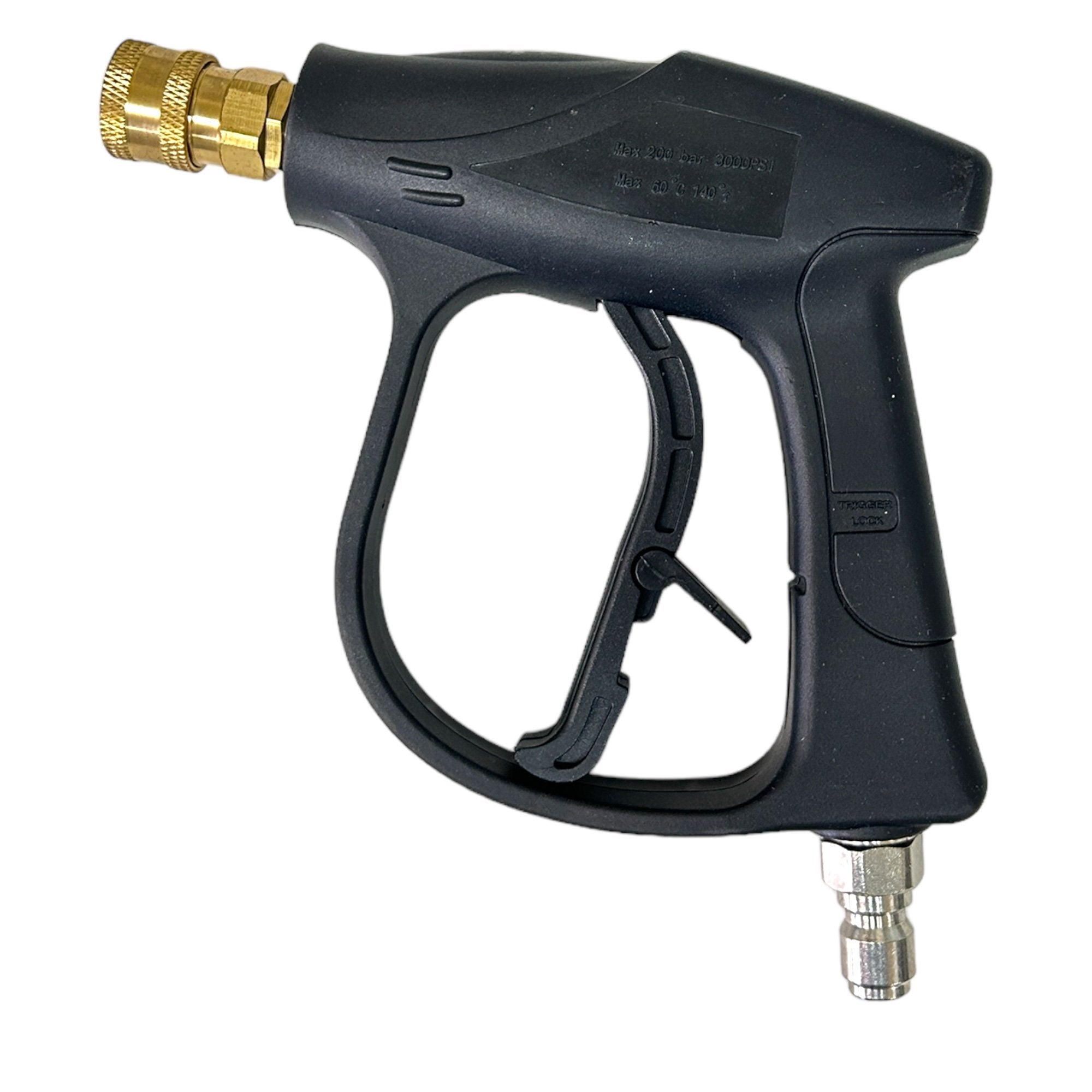 C-45 Short Trigger Gun High Pressure Washer, Black