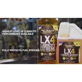 Hot Shot’s Secret® LX4 Lubricity Extreme – 32 oz, 2-PK