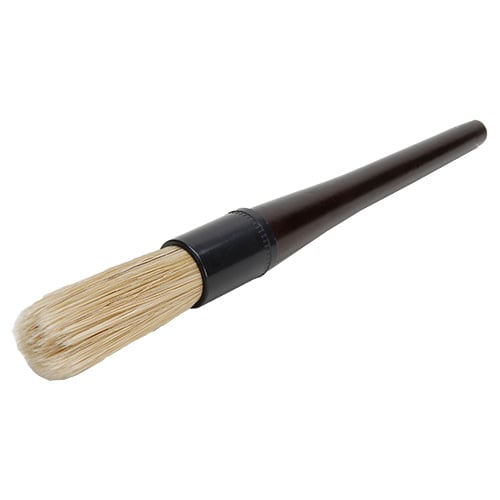 Detail Brush Wooden Handle 10"