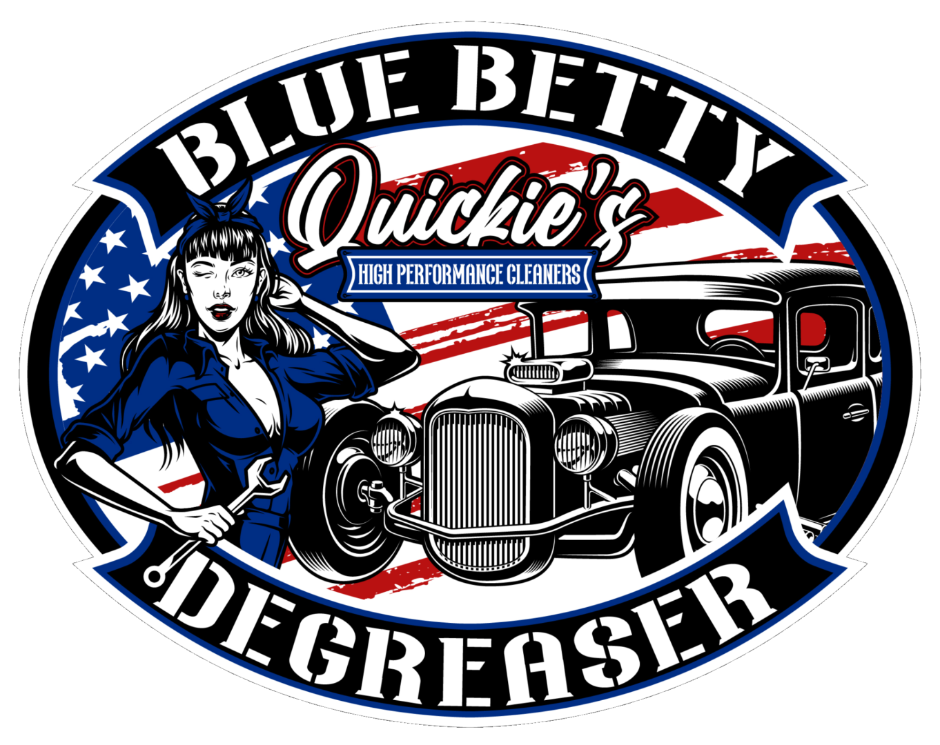 Quickie's Blue Betty Degreaser