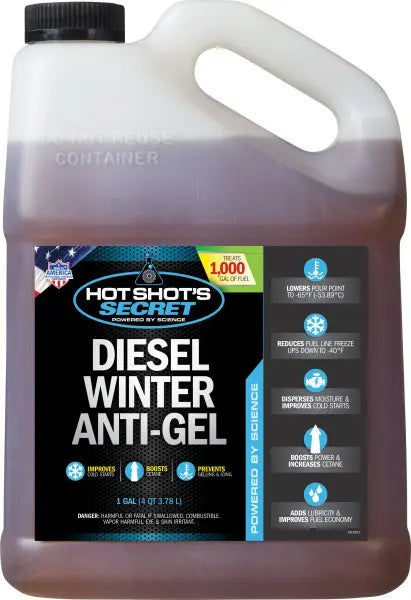 Hot Shot’s Secret® Diesel Winter Anti-Gel – 1 gal