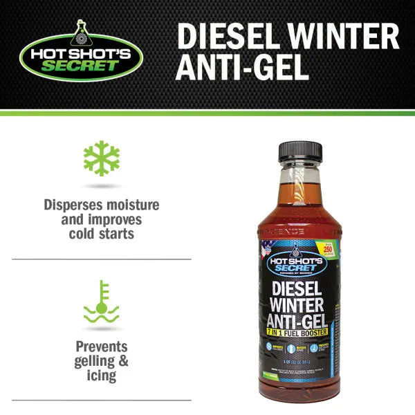 Hot Shot’s Secret® Diesel Winter Anti-Gel – 32 oz