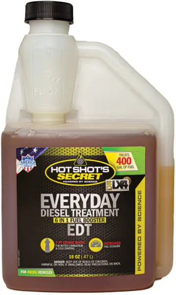 Hot Shot’s Secret® Everyday Diesel Treatment, Squeeze Bottle – 16 oz