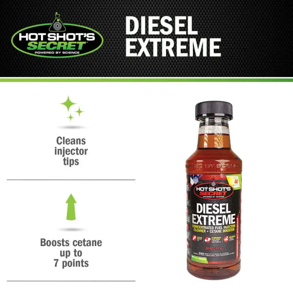 Hot Shot’s Secret® Diesel Extreme Clean and Boost – 16 oz