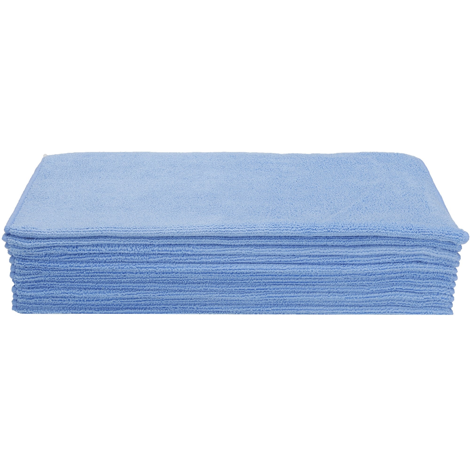 Multi-Purpose Microfiber Basic Towel, 380 GSM, 16"x16", Blue