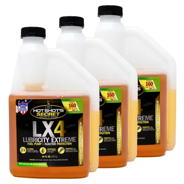 Hot Shot’s Secret® LX4 Lubricity Extreme – 16 oz, 3-PK