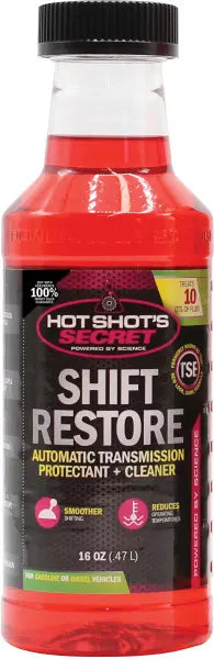 Hot Shot’s Secret® Shift Restore Automatic Transmission Additive – 16 oz